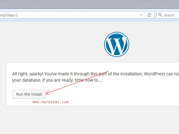 10 instalasi wordpress di localhost