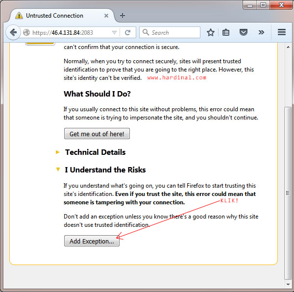 24 setting wordpress di cpanel