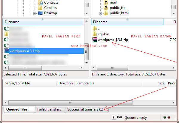 49 setting filezilla