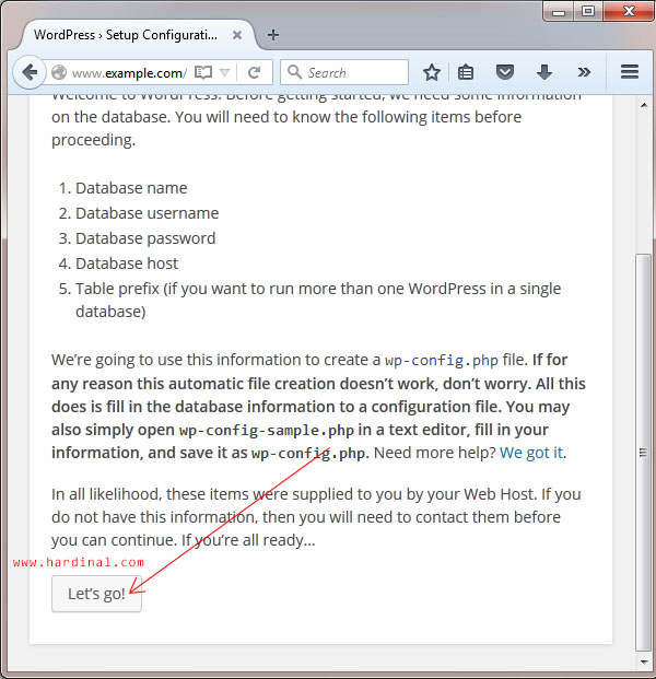 74 install wordpress secara manual cpanel