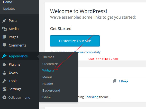 90 ganti widget wordpress