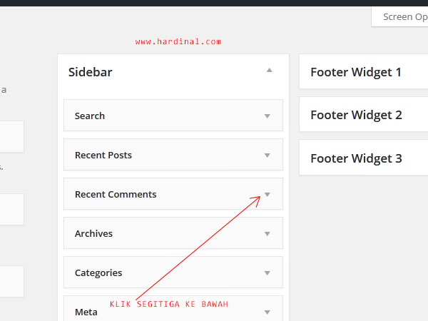 91 ganti widget wordpress