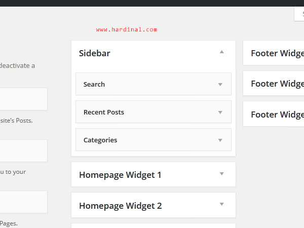 94 hapus widget wordpress