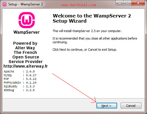 wamp installation 1